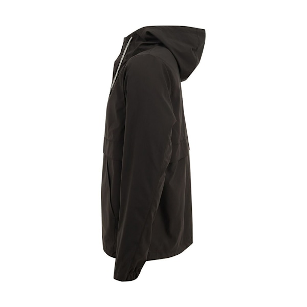 Front Row Herr Pullover Halvzip Jacka L Svart Black L