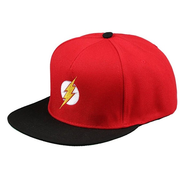 The Flash Mens Logo Snapback Cap One Size Röd/Svart/Gul Red/Black/Yellow One Size