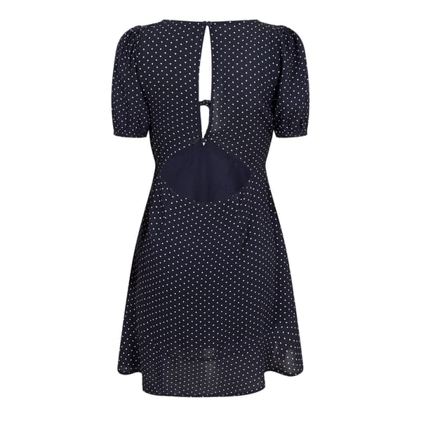 Jack Wills Dam Prickig Miniklänning 16 UK Marinblå Navy 16 UK
