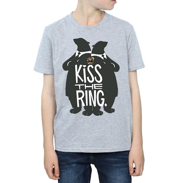 Disney Boys Zootropolis Kiss The Ring T-Shirt 12-13 År Sport Sports Grey 12-13 Years