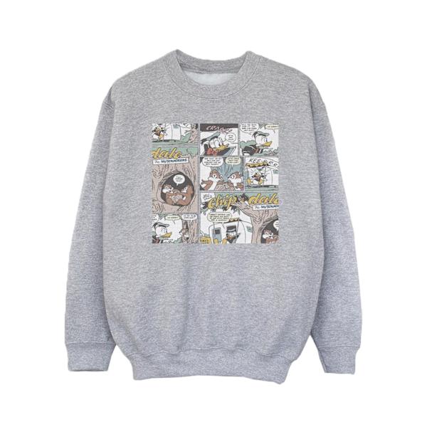 Disney Girls Chip ´n Dale Comic Sweatshirt 3-4 år Sports Grey Sports Grey 3-4 Years