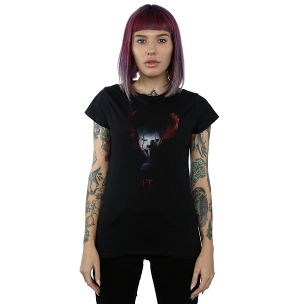 It Dam/Damer Pennywise Quiet Bomull T-shirt M Svart Black M