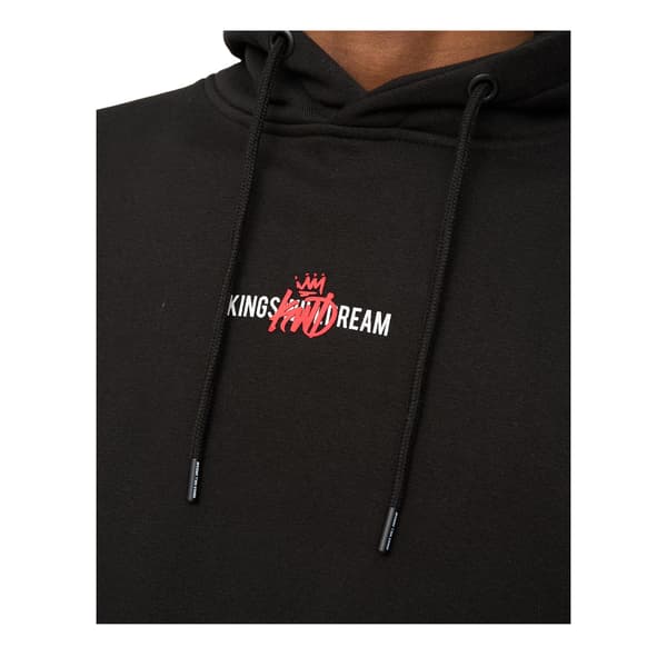 Kings Will Dream Herr Built Hoodie L Svart Black L
