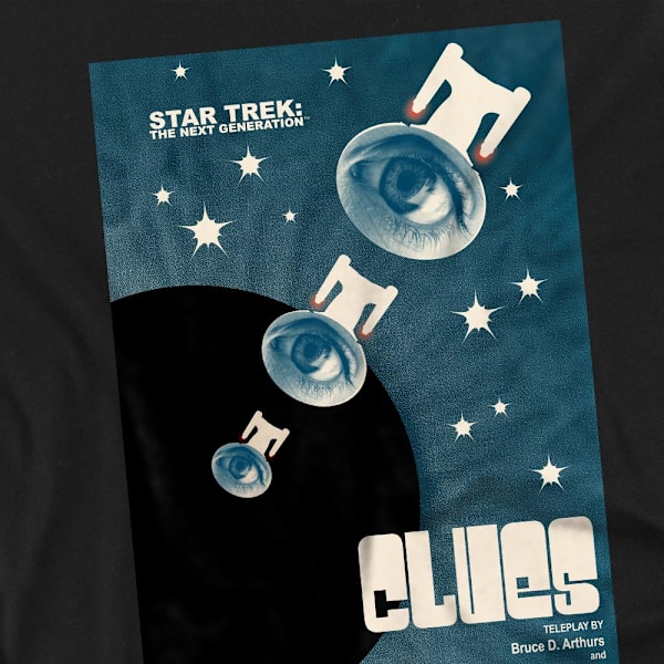 Star Trek Unisex Vuxen The Next Generation Säsong 4 Avsnitt 14 Black L