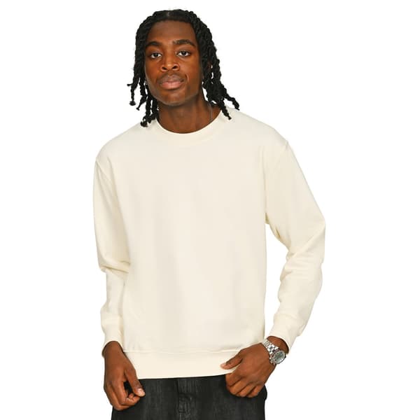 Casual Classics Herr Core Kammad Bomull Regular Sweatshirt XXL Ecru XXL