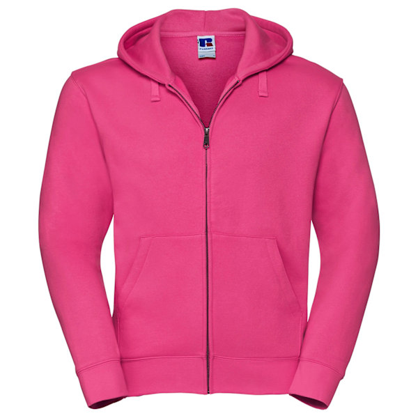 Russell Herr Authentic Full Zip Hoodie M Fuchsia Fuchsia M