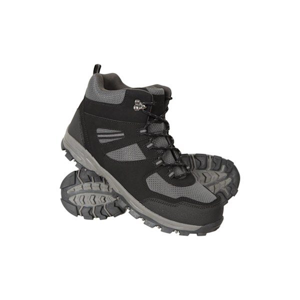 Mountain Warehouse Herr Mcleod Bred Vandringskängor 8 UK Jet Black Jet Black 8 UK