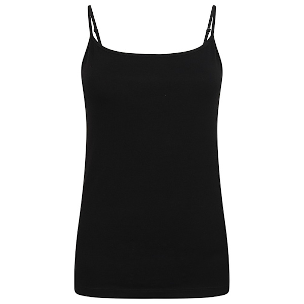 SF Dam/Kvinnor Feel Good Stretch Spaghetti Strap Camisole XS Black XS