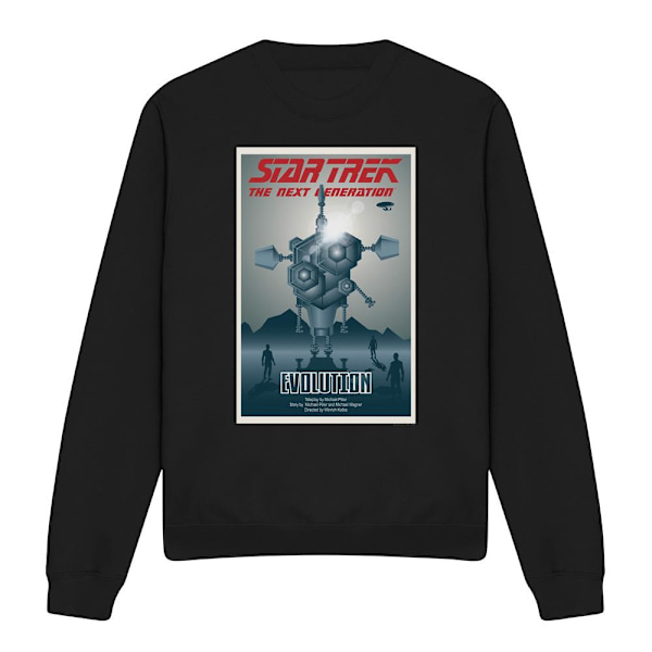 Star Trek Unisex Vuxen The Next Generation Säsong 3 Avsnitt 1 S Black L