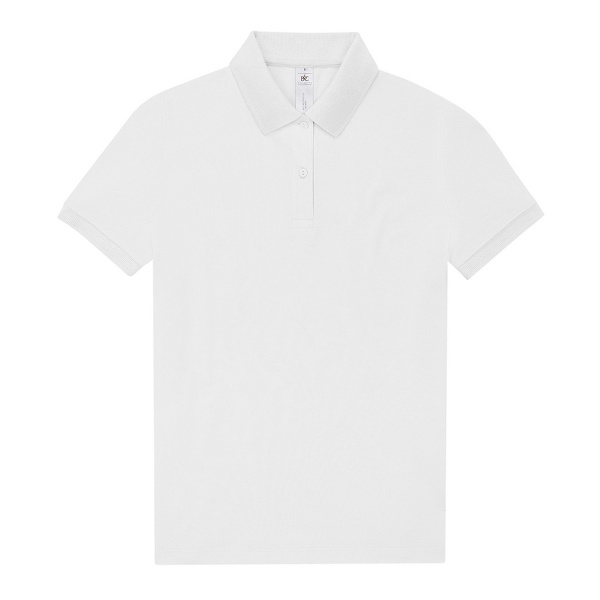 B&C Dam/Dam My Polo Shirt 12 UK Vit White 12 UK