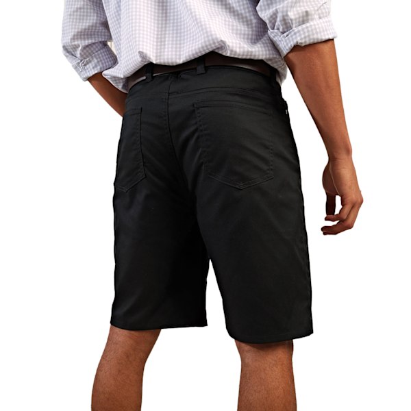 Premier Mens Performance Chino Shorts 4XL Svart Black 4XL