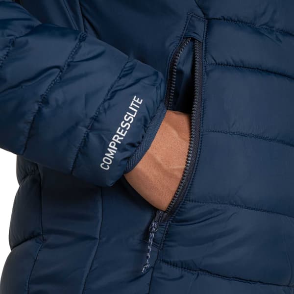 Craghoppers Dam Compresslite IX Isolerad Jacka med Huva Blue Navy 18 UK