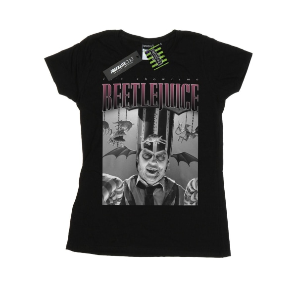 Beetlejuice Dam/Dam Circus Homage Bomull T-shirt M Svart Black M