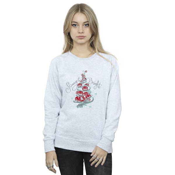 Disney Dam/Kvinnor The Nightmare Before Christmas Scary & Bri Sports Grey 3XL