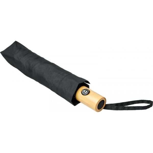 Avenue Bo hopfällbart automatiskt öppnande paraply En storlek Solid Black Solid Black One Size