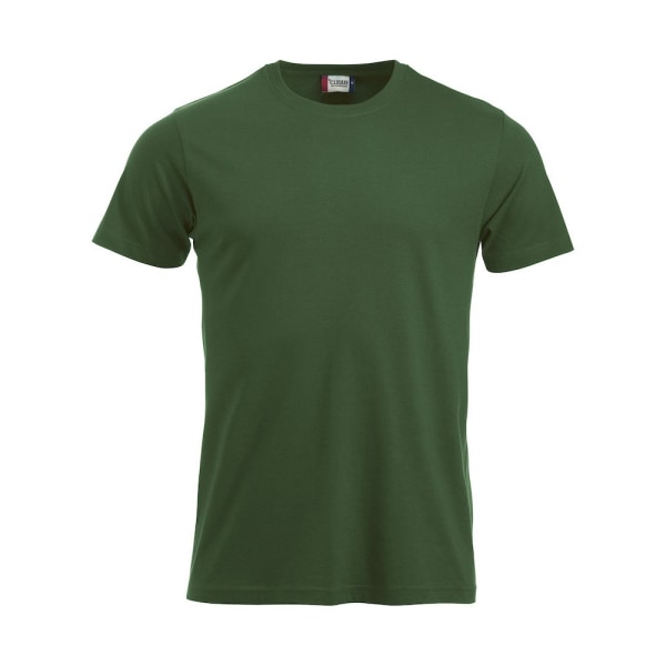 Clique Mens New Classic T-Shirt XS Bottle Green Bottle Green XS