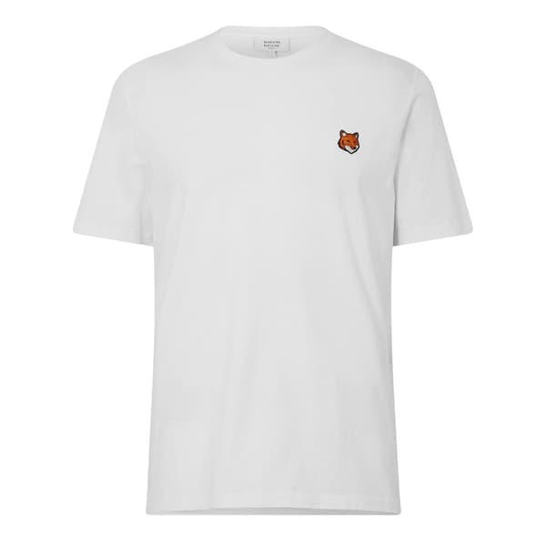 Maison Kitsuné T-shirt för män L Vit White L
