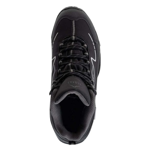Elbrus Maash Vattentäta Mid Cut Vandringsskor för Herr 12 UK Svart/Mörkgrå Black/Dark Grey 12 UK