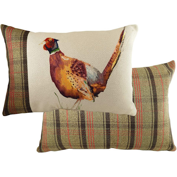 Evans Lichfield Hunter Fasan Kuddfodral 43cm x 43cm Multi Multicoloured 43cm x 43cm