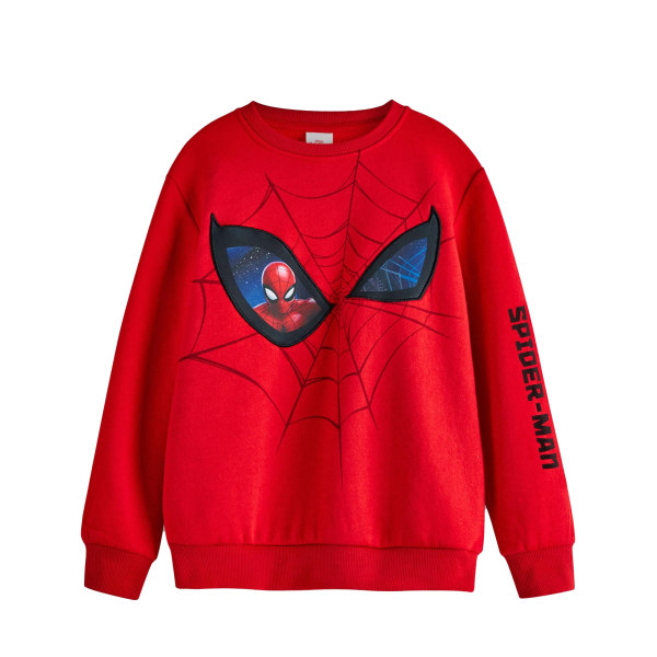 Spider-Man barn/barn webbtröja 4-5 år Röd Red 4-5 Years