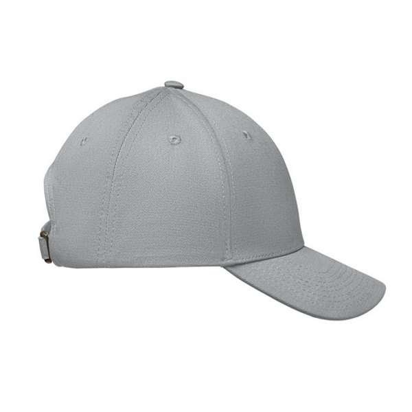 MidOcean Bahamas Bomulls 6-Panel Baseballkeps One Size Silver Silver One Size