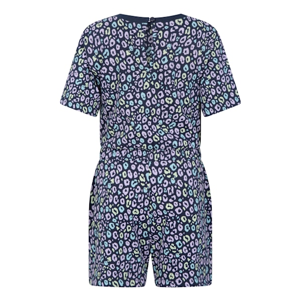Mountain Warehouse Flickor Poppy Animal Print Ekologisk Playsuit 5- Mixed 5-6 Years