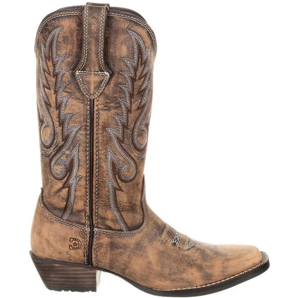 Durango Dam/Damer Dream Catcher Distressed Full Grain Läder Brown 8 UK