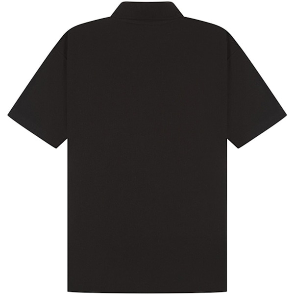 Casual Classic Mens Pique Polo 3XL Svart Black 3XL
