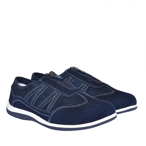 Fleet & Foster Dam/Dam Mombassa Comfort Skor 3 UK Marinblå Navy 3 UK