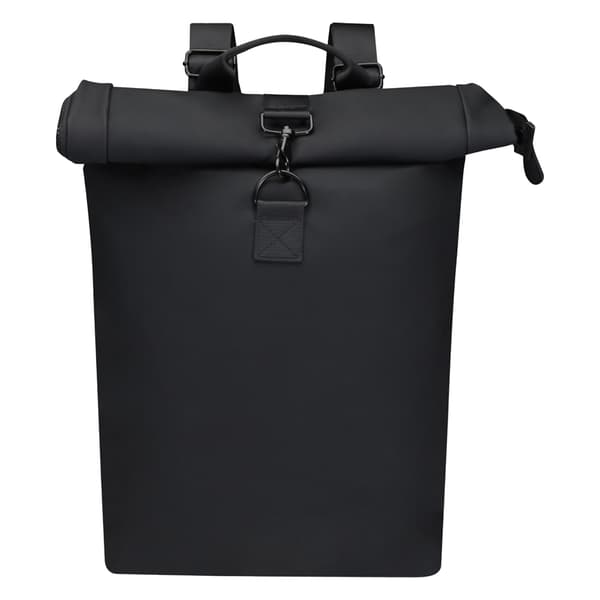 Floso Turner Roll Top 12L Laptop Ryggsäck One Size Solid Svart Solid Black One Size