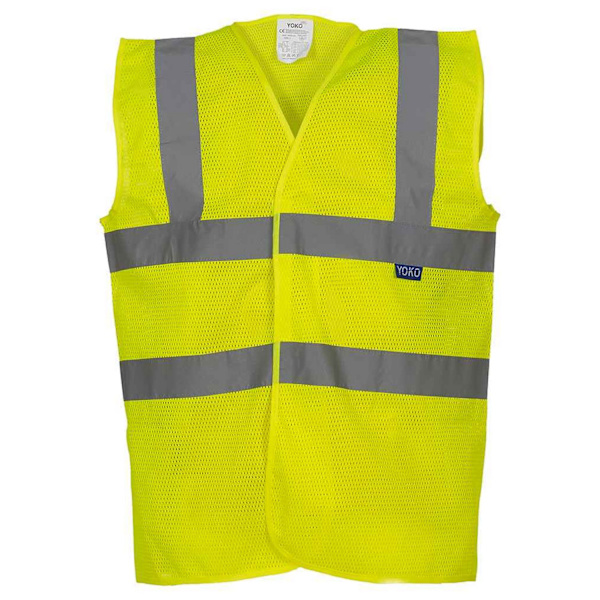 Yoko Mesh Hi-Vis väst M Gul Yellow M