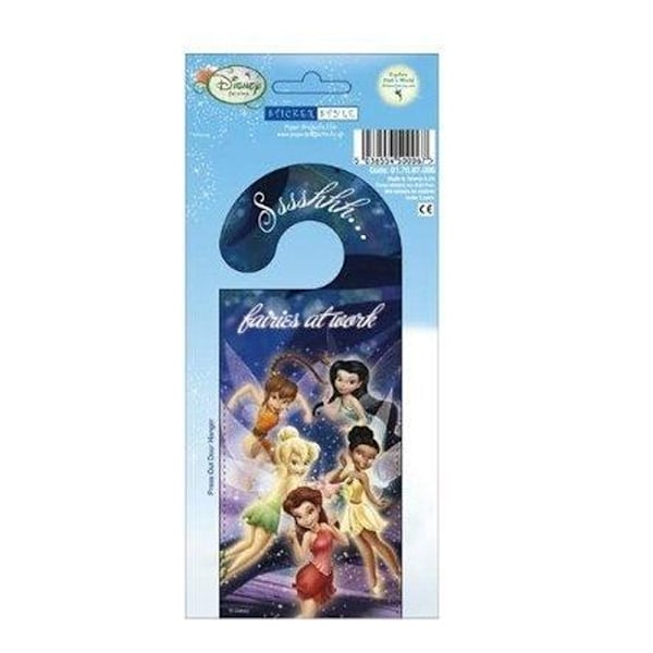 Tinkerbell My Room Stickers En Storlek Flerfärgad Multicoloured One Size