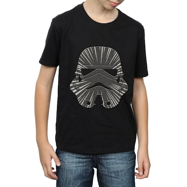 Star Wars Stormtrooper Lightspeed T-shirt för pojkar 7-8 år, svart Black 7-8 Years