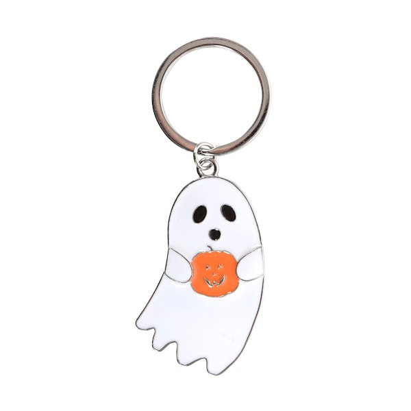 Something Different Ghost Nyckelring One Size Silver/Vit/Orange Silver/White/Orange One Size