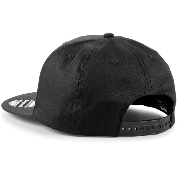 Beechfield Unisex 5-panels Retro Rapper Keps One Size Svart Black One Size