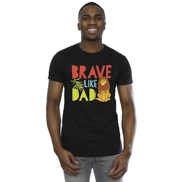 Disney The Lion King Brave Like Dad T-shirt S Svart Black S