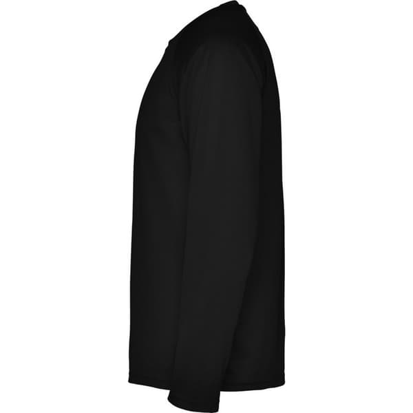 Roly Montecarlo Långärmad Sport T-shirt för Barn/Ungdomar 8 År Solid Black 8 Years