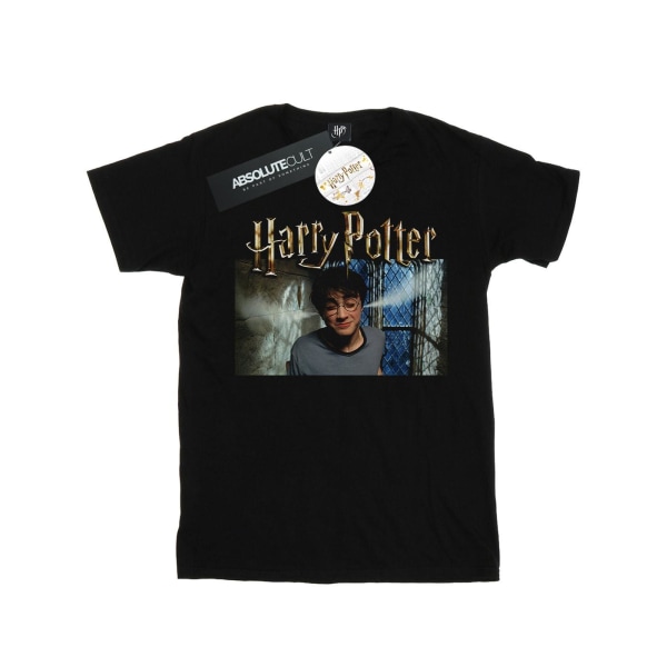 Harry Potter Girls Steam Ears T-shirt i bomull 12-13 år Svart Black 12-13 Years