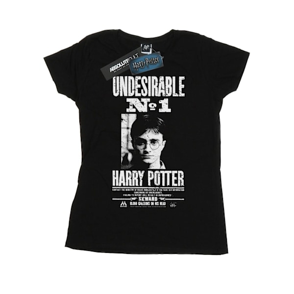 Harry Potter Dam/Kvinnor Oönskade Nr 1 Bomull T-shirt L B Black L