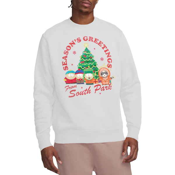 South Park Unisex Vuxen Grupp Jul Tröja M Vit White M