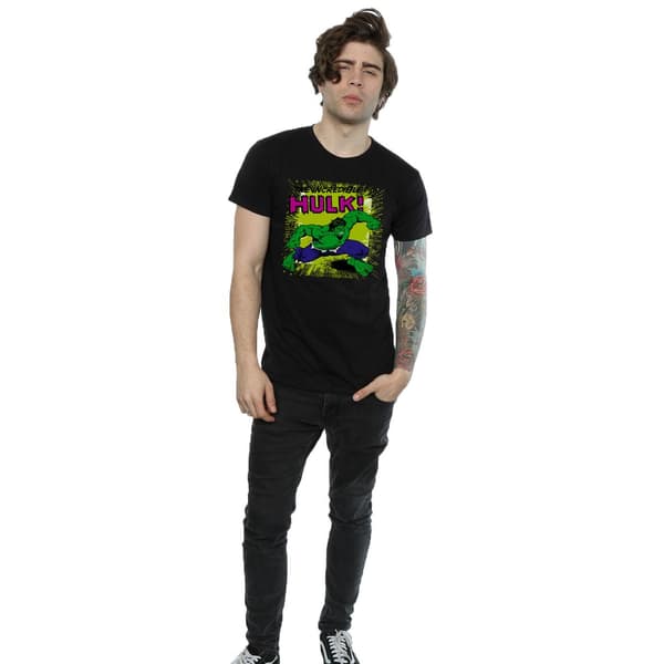 Marvel Herr Incredible Hulk T-Shirt L Vit White L