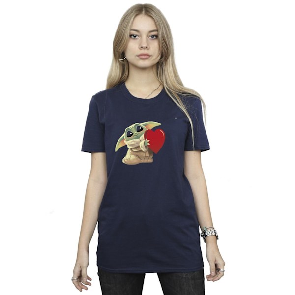 Star Wars Dam/Damer The Mandalorian The Kids With Heart Cot Navy Blue 3XL