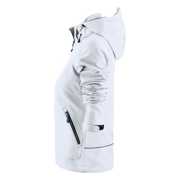 Printer Dam/Dam Karting Softshelljacka M Vit White M