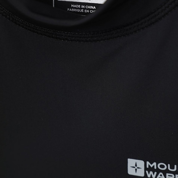 Mountain Warehouse Barn/Barnkläder Långärmad Rashguard 2-3 År Black 2-3 Years