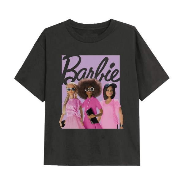 Barbie Girls Barbie & Friends T-shirt 12 Years Charcoal Charcoal 12 Years