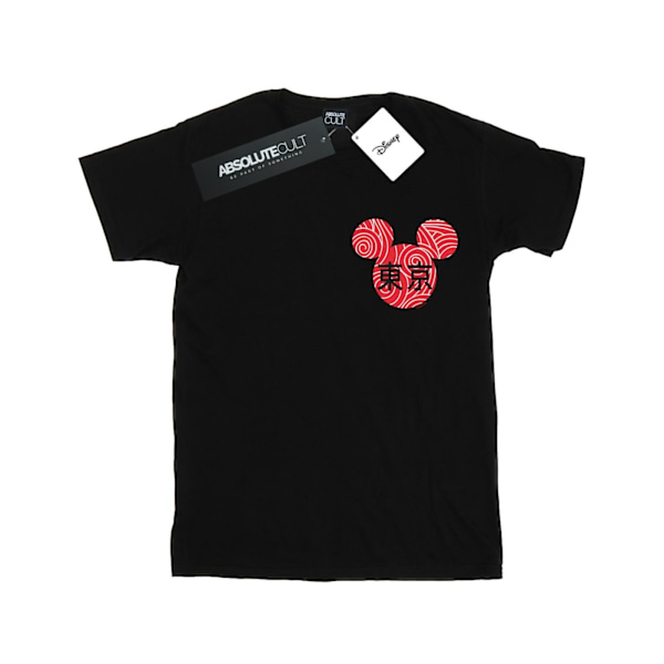 Disney Boys Mickey Mouse Symbol T-Shirt 5-6 år Svart Black 5-6 Years