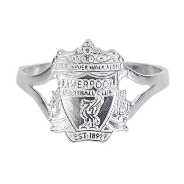 Liverpool FC Shank Split Ring U Silver Silver U