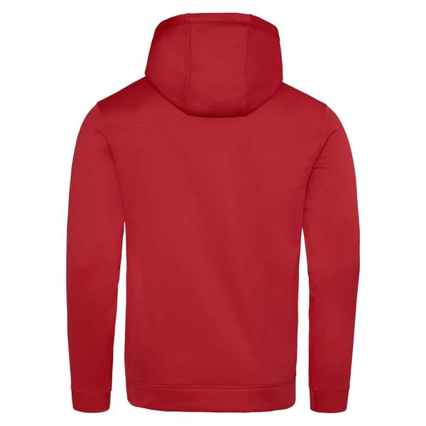 Awdis Unisex Vuxen Polyester Sport Hoodie S Eldröd Fire Red S