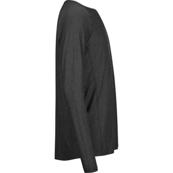 Tee Jays CoolDry långärmad crop t-shirt XL svart melerad Black Melange XL