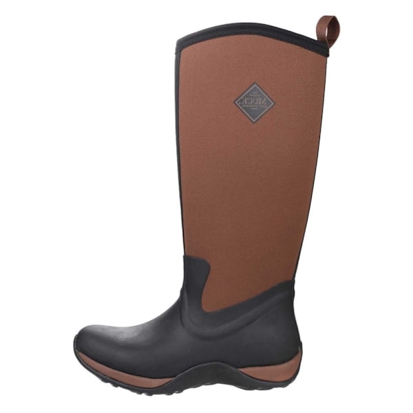Muck Boots Unisex Arctic Adventure Pull On Wellington Boots 9 U Black/Tan 9 UK